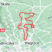 Mapa X Maraton MTB Michałowice